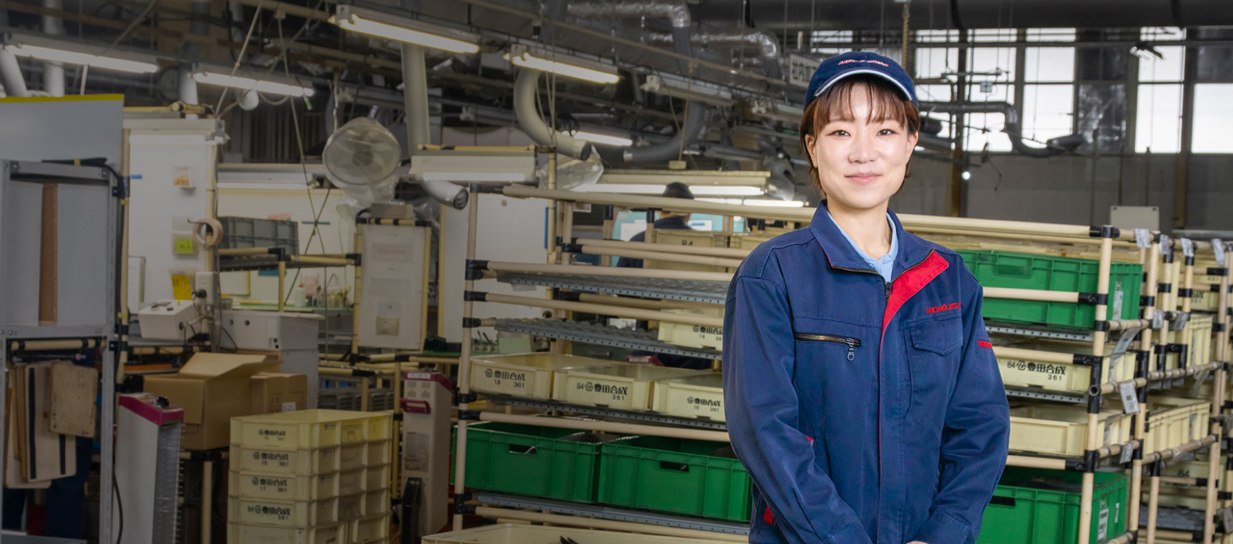 モノづくりに興味があり入社。細かい作業が好きな自分に気づきました。