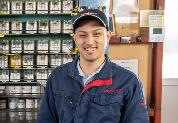 仕事とプライベートのバランスを重視。成長を感じられる職場です。