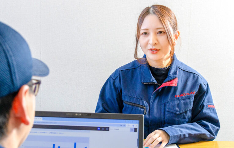 北星ゴムの仕事 社内打ち合わせ